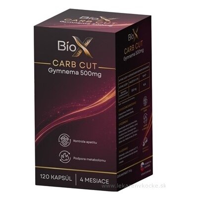 Velex BioX CARB CUT Gymnema 500 mg 120 kapslí – Hledejceny.cz