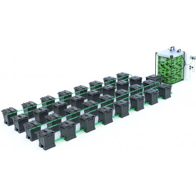 Alien Hydroponics Rain 32Pot Black 15 l – Hledejceny.cz