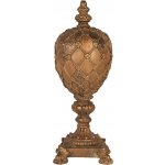 Clayre & Eef Bronzová antik dekorativní keramická figurka Ø 17*45 cm – Hledejceny.cz