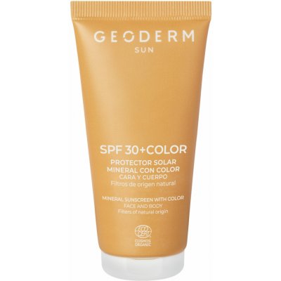 GEODERM SUN BIO Tónovaný opalovací krém SPF30 50 ml – Hledejceny.cz