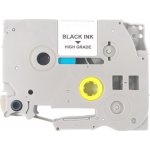 Páska - BROTHER HGE-M951 - 24 mm stříbrná - černý tisk - kompatibilní – Zboží Živě