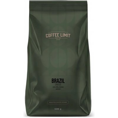 Coffee Limit Brazil Santos zrnková 1 kg – Hledejceny.cz