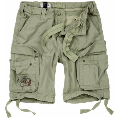 Šortky Surplus AIRBORNE VINTAGE SVĚTLE ZELENÉ – Zboží Dáma