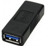 OEM USB 3.0 A Female - A Female černá kur-23