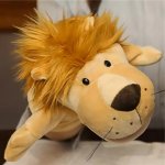 DreamKids Plyšový maňásek na ruku Lev 25 cm – Zboží Dáma