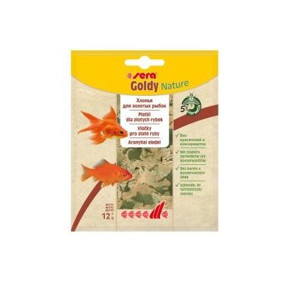 Sera Goldy Nature 12 g – Zbozi.Blesk.cz