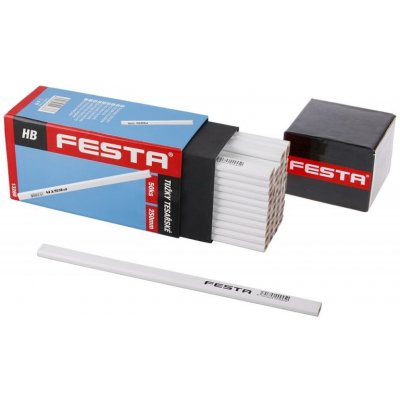 FESTA Tužka tesařská bílá 250mm – Zboží Mobilmania