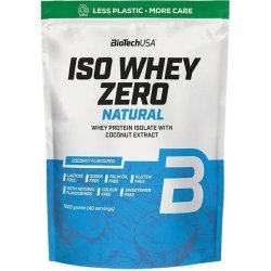 BiotechUSA Iso Whey Zero Natural 1000 g