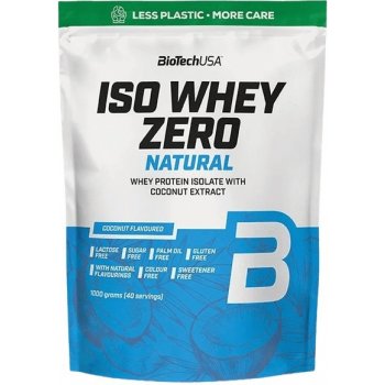 BiotechUSA Iso Whey Zero Natural 1000 g