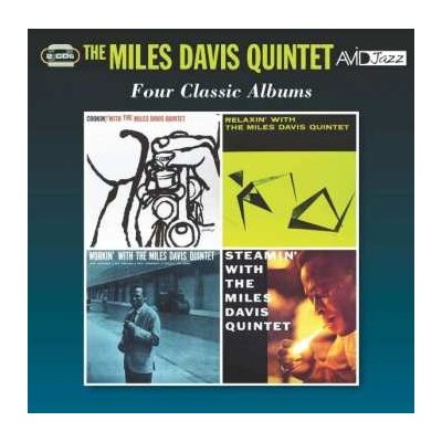 The Miles Davis Quintet - Four Classic Albums - Cookin' Relaxin' Workin' Steamin' With The Miles Davis Quintet 2 CD – Hledejceny.cz