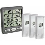 TFA klima-monitor 30.3054.10; 9-ti kanálový teploměr a vlhkoměr s 3 bezdrátovými senzory – HobbyKompas.cz