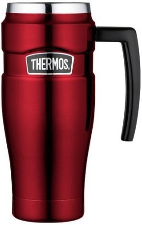 Thermos Vodotěsný termohrnek s madlem Style Red 2021 0,47 l
