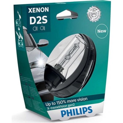 Philips X-tremeVision 85122XV2S1 D2S P32d-2 85V 35W 1ks – Zbozi.Blesk.cz