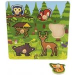 Teddies vkládačka Moje první lesní zvířátka 6 ks – Hledejceny.cz