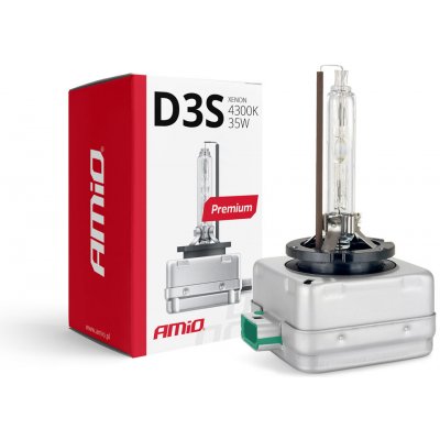 Xenonová výbojka D3S 4300°K 35W PREMIUM, Amio | Zboží Auto