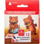 Koh-i-noor voskovky TRIO WAX 8272 8,2mm 12ks – Zboží Mobilmania