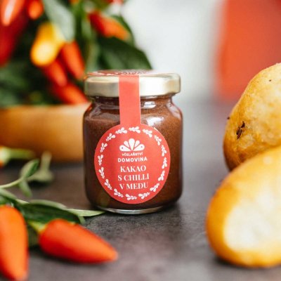 Včelařství Domovina Kakao s chilli v medu 75 g – Hledejceny.cz