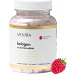 Kolagen ve formě srdíček s příchutí maliny Venira - 120 kapslí – Hledejceny.cz