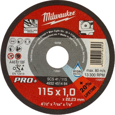 Milwaukee Řezný kotouč 115 x 1 mm 4932451485 200 ks – Zboží Dáma