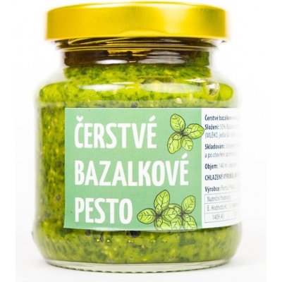 DOBROTYSPRIBEHEM Čerstvé bazalkové pesto 140 ml – Hledejceny.cz