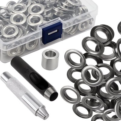 Gardlov 25811 Set patentních oček s nýtovačkou a děrovačem, 100 ks 12/20mm – Zboží Dáma