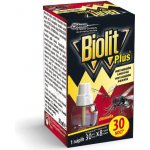 Biolit Plus elektrický odpařovač s vůní citronelly proti komárům a mouchám náhradní náplň 30 nocí 31 ml – Zbozi.Blesk.cz