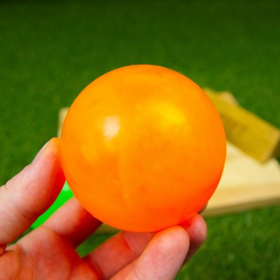 SIL X Implosion 67mm Play silikonový žonglovací míček Oranžová
