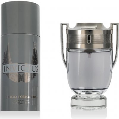 Paco Rabanne Invictus EDT 100 ml + deospray 150 ml dárková sada – Zboží Dáma