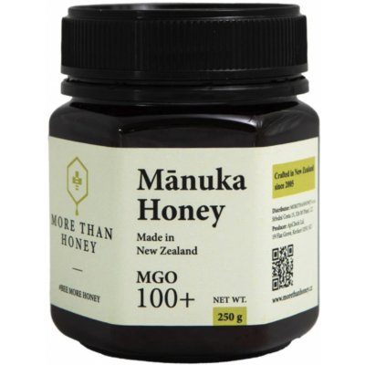 MORE THAN HONEY Med Manuka 100+ MGO 250 g – Hledejceny.cz