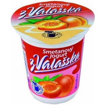 Mlékárna Valašské Meziříčí Smetanový jogurt z Valašska broskev 150 g – Zbozi.Blesk.cz