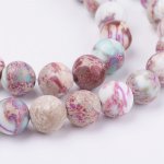 NUBIO Přírodní regalit - korálky, vícebarevné, 8 mm – Sleviste.cz