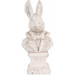 Bílá antik cementová busta králík 11*8*24 cm – Hledejceny.cz