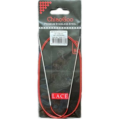 ChiaoGoo Red Lace 100cm 2.5mm – Zboží Dáma