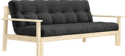 Karup design sofa UNWIND natural pine pohovka z borovice dark grey 734 karup natural