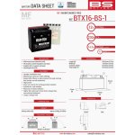 BS-Battery BTX16-BS-1 – Zboží Mobilmania