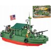 COBI 2238 Vietnam War Americká rychlá hlídková loď River MK II 31RP671