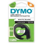 Dymo S0721510, černý tisk/bílý podklad, 4m, 12mm, – Zboží Dáma