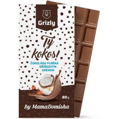 GRIZLY Ty kokos! by @mamadomisha 80 g – Hledejceny.cz