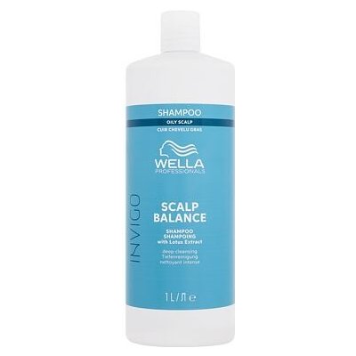 Wella Professionals Invigo Scalp Balance Oily Scalp Shampoo hloubkově čisticí šampon pro mastné vlasy 1000 ml – Zbozi.Blesk.cz