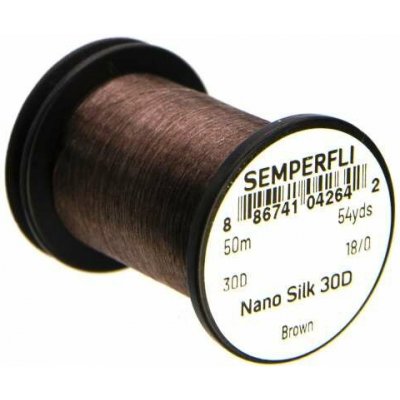 Semperfli Nit Nano Silk 30D 18/0 Brown – Hledejceny.cz