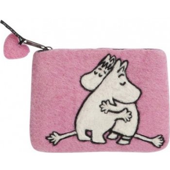 Klippan Peněženka Moomin Love pink 14x10 Švédsko Růžová