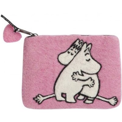 Klippan Peněženka Moomin Love pink 14x10 Švédsko Růžová