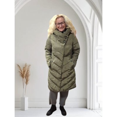 Dámský zimní kabát Laura olivová – Hledejceny.cz