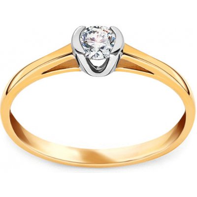 iZlato Forever Zlatý diamantový prsten 0.200 ct Power Of Love LRBR009YW