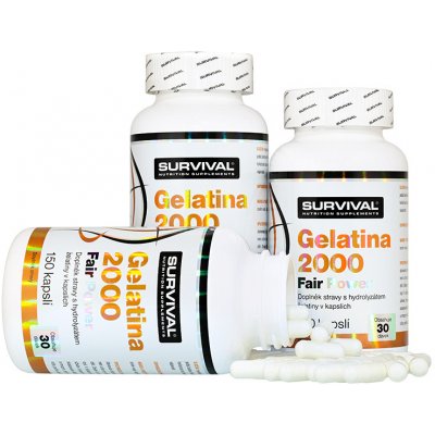 Survival Gelatina 2000 fair power 150 kapslí