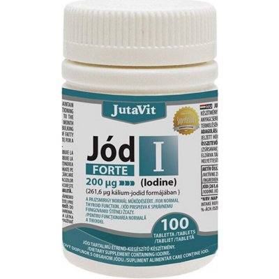 JutaVit Jód Forte 200 μg 100 ks – Hledejceny.cz
