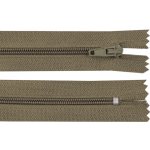 Prima-obchod Spirálový zip No 3 délka 20 cm autolock, barva 327 zelená olivová – Zboží Mobilmania