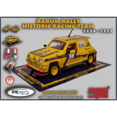 Monti System 1224 25 Renault R5 Barum rally historic team 1:28