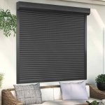 vidaXL Předokenní roleta hliníková 160 x 150 cm antracitová – HobbyKompas.cz