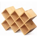 Kinvara Stojan na kořenky BAMBOO na 10 sklenic 7,5 x 24,5 x 17 cm – Zboží Dáma